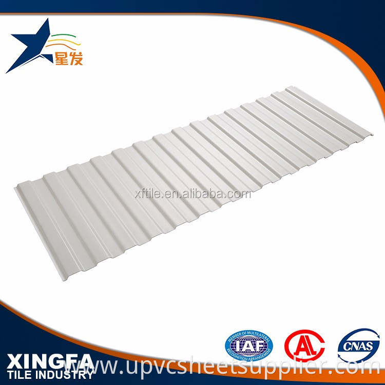 Advanced material wall sheet pvc plastic roof tile